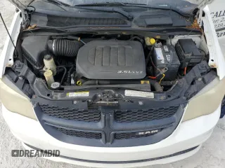 2012 Ram Cargo Van with VIN 2C4JDGAG5CR289190, listed as a Copart auction lot 45416495 with 214,651 mi miles and Salvage Title. Bid and sale history available at carsss.com. Image 12.