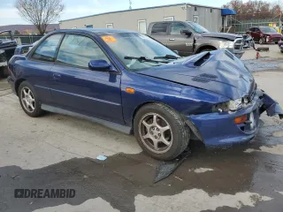 2000 Subaru Impreza RS with VIN JF1GM6750YG400589, listed as a Copart auction lot 78799154 with Not provided miles and Salvage title. Bid and sale history available at DreamBid. Image 4.