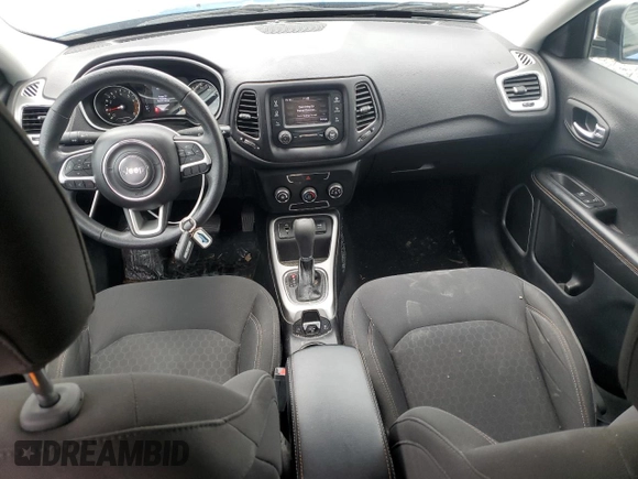 2018 Jeep Compass Sport z VIN 3C4NJCAB4JT124295, wystawiony jako Copart lot #52328795 z przebiegiem 77 901 mil mil oraz Szkoda całkowita • Salvage title. Historia ofert i sprzedaży dostępna na DreamBid. Obrazek 8.