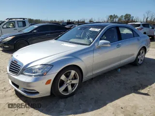 2010 Mercedes-Benz S 550 with VIN WDDNG8GB7AA354574, listed as a Copart auction lot 46859775 with 24,426 mi miles and Salvage Title. Bid and sale history available at DreamBid. Image 1.