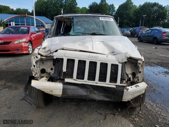 2001 Jeep Cherokee Sport with VIN 1J4FF48S21L608893, listed as a Copart auction lot 61865484 with 172,440 mi miles and Non Repairable. Bid and sale history available at carsss.com. Image 5.