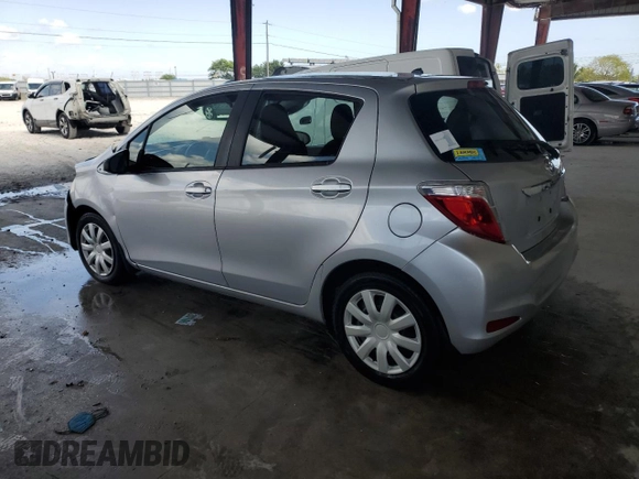 2014 Toyota Yaris L with VIN VNKKTUD31EA006099, listed as a Copart auction lot 48737915 with 56,875 mi miles and Salvage Title. Bid and sale history available at carsss.com. Image 2.