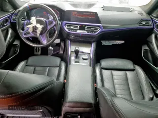 2022 BMW 4 Series M440i xDrive with VIN WBA13AW04NFM16353, listed as a Copart auction lot 61176795 with 39,619 mi miles and Salvage title. Bid and sale history available at DreamBid. Image 8.