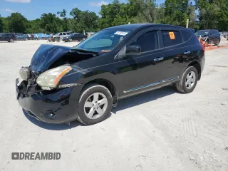 2013 Nissan Rogue SL with VIN JN8AS5MTXDW041002, listed as a Copart auction lot 52792125 with 126,654 mi miles and Salvage Title. Bid and sale history available at carsss.com. Image 1.