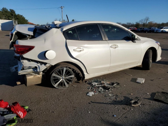 2020 Subaru Impreza Premium with VIN 4S3GKAV60L3612410, listed as a Copart auction lot 83670874 with 31,821 mi miles and Salvage Title. Bid and sale history available at carsss.com. Image 3.