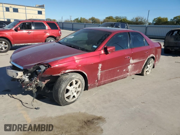 2007 Cadillac CTS with VIN 1G6DP577270155370, listed as a Copart auction lot 80837534 with 0 mi miles and Non Repairable. Bid and sale history available at carsss.com. Image 1.