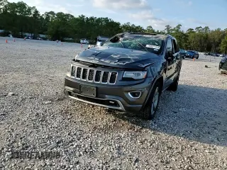 2014 Jeep Grand Cherokee Overland with VIN 1C4RJECG9EC212041, listed as a Copart auction lot 84621314 with 149,136 mi miles and Non Repairable. Bid and sale history available at carsss.com. Image 14.
