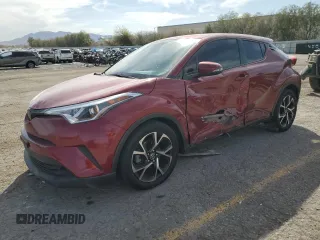 2019 Toyota C-HR XLE with VIN JTNKHMBX5K1048945, listed as a Copart auction lot 50242345 with 44,252 mi miles and Salvage Title. Bid and sale history available at carsss.com. Image 1.