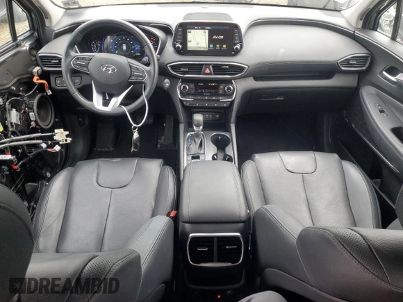 2019 Hyundai Santa Fe Ultimate with VIN 5NMS5CAA1KH126034, listed as a Copart auction lot 50917085 with 44,982 mi miles and Salvage Title. Bid and sale history available at carsss.com. Image 8.