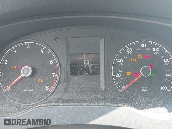 2012 Volkswagen Jetta S with VIN 3VW2K7AJ5CM334283, listed as a IAAI auction lot 42677509 with 161,576 mi miles and . Bid and sale history available at DreamBid. Image 7.