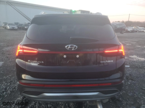 2023 Hyundai Santa Fe Hybrid SEL Premium with VIN 5NMS3DA15PH024416, listed as a Copart auction lot 84598764 with NaN miles and Salvage Title. Bid and sale history available at carsss.com. Image 6.