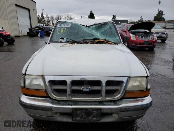 1999 Ford Ranger XL with VIN 1FTZR15V5XPA87645, listed as a Copart auction lot 49613285 with 179,339 mi miles and Salvage Title. Bid and sale history available at carsss.com. Image 5.