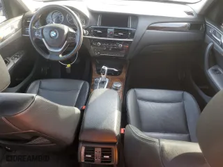 2017 BMW X3 sDrive28i with VIN 5UXWZ7C55H0T43879, listed as a Copart auction lot 43236315 with 161,205 mi miles and Salvage Title. Bid and sale history available at carsss.com. Image 8.