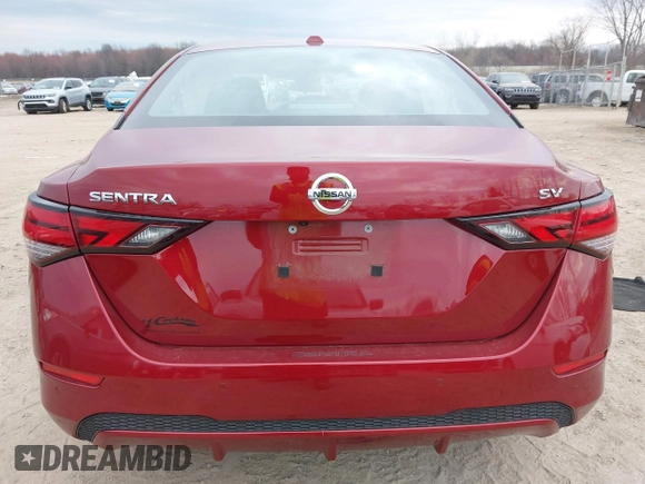 2023 Nissan Sentra SV with VIN 3N1AB8CV6PY313156, listed as a IAAI auction lot 41900608 with 3,715 mi miles. Bid and sale history available at carsss.com. Image 16.