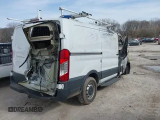 2018 Ford Transit with VIN 1FTYR1YM1JKB43857, listed as a IAAI auction lot 41825882 with Not Provided miles. Bid and sale history available at carsss.com. Image 4.