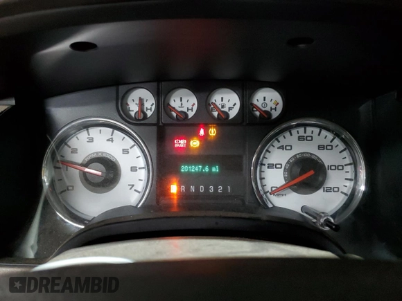 2010 Ford F-150 XL with VIN 1FTFW1EV0AFA46736, listed as a Copart auction lot 52701115 with 201,247 mi miles and Clean Title. Bid and sale history available at carsss.com. Image 9.
