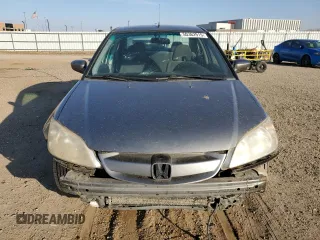 2005 Honda Civic with VIN JHMES96615S022180, listed as a Copart auction lot 50362915 with 231,987 mi miles and Salvage Title. Bid and sale history available at DreamBid. Image 5.