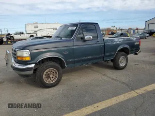 1992 Ford F-150 with VIN 1FTEF14N7NNB19495, listed as a Copart auction lot 78733494 with 250,495 mi miles and Salvage Title. Bid and sale history available at carsss.com. Image 1.