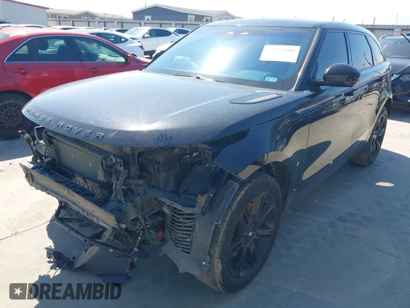 2021 Land Rover Range Rover Velar R-Dynamic S with VIN SALYT2EX0MA323761, listed as a IAAI auction lot 41613056 with 53,878 mi miles and . Bid and sale history available at DreamBid. Image 2.