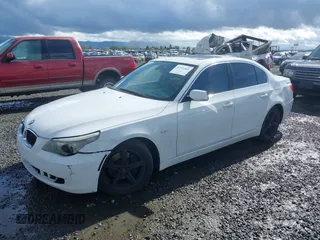 2008 BMW 5 Series 528i with VIN WBANU53518CT14990, listed as a IAAI auction lot 41921482 with 257,615 mi miles and . Bid and sale history available at carsss.com. Image 2.