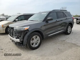 2020 Ford Explorer XLT z VIN 1FMSK8DH6LGB15825, wystawiony jako Copart lot #52554695 z przebiegiem 35 090 mil mil oraz Szkoda całkowita • Salvage title. Historia ofert i sprzedaży dostępna na DreamBid. Obrazek 1.