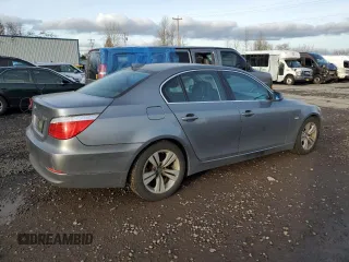 2009 BMW 5 Series 528i with VIN WBANU53519C123474, listed as a Copart auction lot 46118525 with 87,782 mi miles and Clean Title. Bid and sale history available at carsss.com. Image 3.