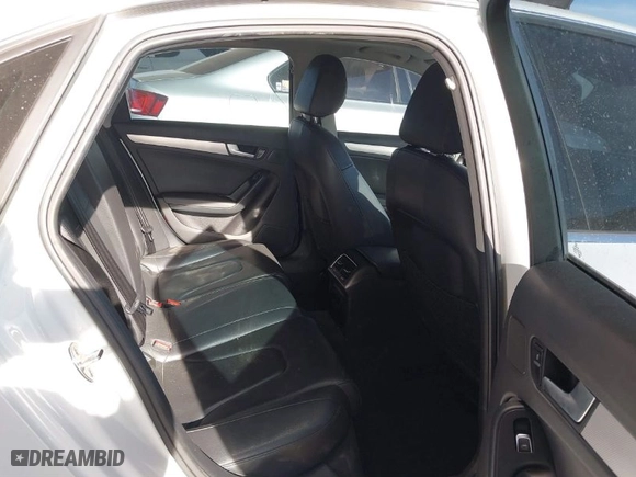 2013 Audi A4 Premium Plus with VIN WAUFFAFL6DN018086, listed as a IAAI auction lot 41482345 with 104,663 mi miles. Bid and sale history available at carsss.com. Image 8.