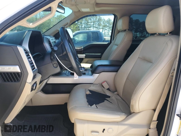 2015 Ford F-150 XL with VIN 1FTEW1CG4FKE34941, listed as a Copart auction lot 52072805 with 229,510 mi miles and Salvage Title. Bid and sale history available at carsss.com. Image 7.