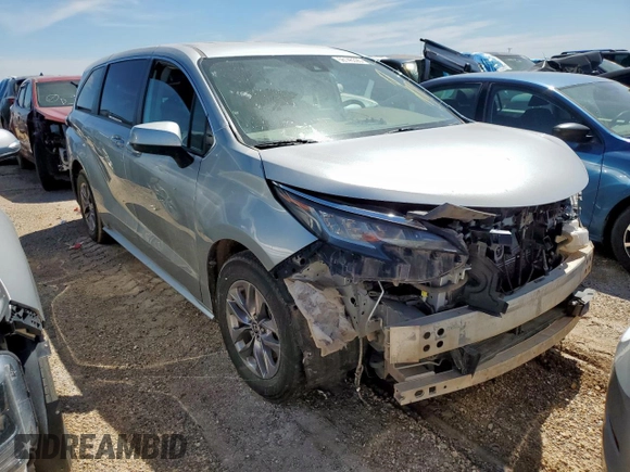 2022 Toyota Sienna LE с VIN 5TDKSKFC0NS065578, выставлен на аукционе Copart как лот 56146395 с пробегом 326 818 миль миль и Чистый • Clean title. История ставок и продаж доступна на DreamBid. Изображение 4.