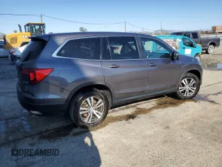 2018 Honda Pilot EX-L with VIN 5FNYF6H59JB066733, listed as a Copart auction lot 50876575 with 135,379 mi miles and Salvage Title. Bid and sale history available at carsss.com. Image 3.