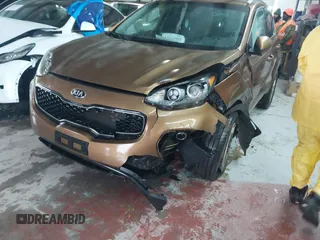 2018 Kia Sportage LX with VIN KNDPMCACXJ7446520, listed as a IAAI auction lot 41568985 with 79,601 mi miles and . Bid and sale history available at DreamBid. Image 6.
