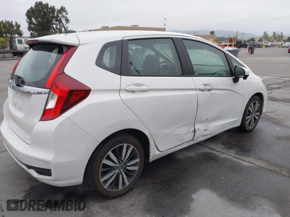 2019 Honda Fit EX with VIN 3HGGK5H85KM703045, listed as a IAAI auction lot 42120853 with Not Provided miles and . Bid and sale history available at DreamBid. Image 4.