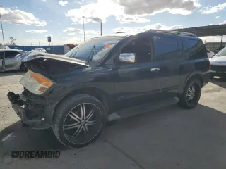 2010 Nissan Armada Titanium z VIN 5N1BA0ND8AN612125, wystawiony jako Copart lot #43196425 z przebiegiem 167 671 mil mil oraz Szkoda całkowita • Salvage title. Historia ofert i sprzedaży dostępna na DreamBid. Obrazek 1.