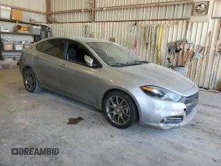 2015 Dodge Dart SXT with VIN 1C3CDFBBXFD141392, listed as a Copart auction lot 53811955 with 198,410 mi miles and Salvage Title. Bid and sale history available at carsss.com. Image 4.