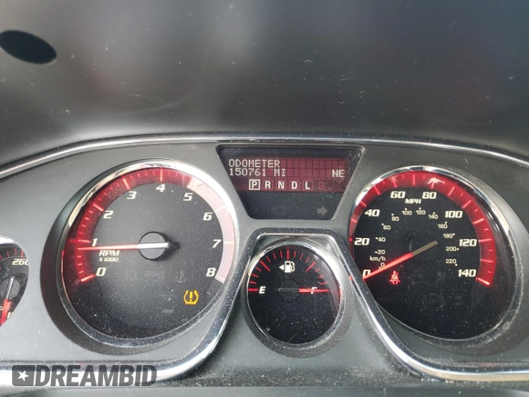2013 GMC Acadia SLE with VIN 1GKKRNED4DJ269727, listed as a Copart auction lot 49112795 with 150,761 mi miles and Salvage Title. Bid and sale history available at carsss.com. Image 9.