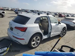 2021 Audi Q5 Prestige z VIN WA1CAAFY5M2033786, wystawiony jako Copart lot #53921355 z przebiegiem 30 628 mil mil oraz Szkoda całkowita • Salvage title. Historia ofert i sprzedaży dostępna na DreamBid. Obrazek 3.