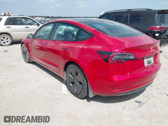 2023 Tesla Model 3 z VIN 5YJ3E1EA1PF509094, wystawiony jako IAAI lot #41843497 z przebiegiem 37 677 mil mil oraz . Historia ofert i sprzedaży dostępna na DreamBid. Obrazek 3.