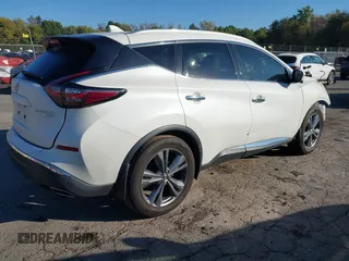 2019 Nissan Murano S with VIN 5N1AZ2MS3KN142961, listed as a IAAI auction lot 37797444 with 50,327 mi miles. Bid and sale history available at carsss.com. Image 4.
