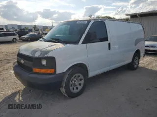 2012 Chevrolet Express Cargo Van with VIN 1GCSGAFX8C1100764, listed as a Copart auction lot 44262355 with 192,761 mi miles and Clean Title. Bid and sale history available at carsss.com. Image 1.