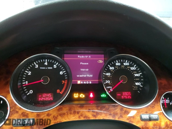 2009 Audi A8 z VIN WAULV94E29N007523, wystawiony jako Copart lot #50234305 z przebiegiem 97 535 mil mil oraz Szkoda całkowita • Salvage title. Historia ofert i sprzedaży dostępna na DreamBid. Obrazek 9.
