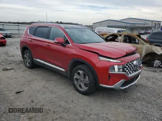 2022 Hyundai Santa Fe SEL with VIN 5NMS3DAJ4NH456069, listed as a Copart auction lot 80191264 with 50,375 mi miles and Salvage Title. Bid and sale history available at carsss.com. Image 4.