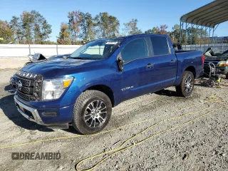 2022 Nissan Titan SV with VIN 1N6AA1EC7NN105782, listed as a Copart auction lot 74789774 with 48,735 mi miles and Salvage title. Bid and sale history available at DreamBid. Image 1.