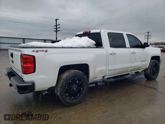 2016 Chevrolet Silverado 1500 LT with VIN 1GCUKREC7GF168602, listed as a Copart auction lot 45190595 with 77,724 mi miles and Salvage Title. Bid and sale history available at DreamBid. Image 3.
