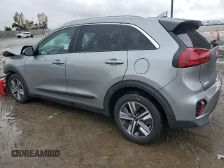 2022 Kia Niro LXS with VIN KNDCB3LC1N5541356, listed as a Copart auction lot 48810485 with 27,120 mi miles and Salvage Title. Bid and sale history available at carsss.com. Image 2.