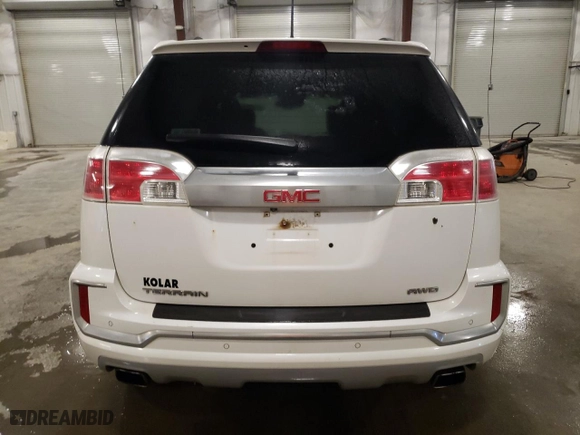 2017 GMC Terrain Denali with VIN 2GKFLVE30H6262562, listed as a Copart auction lot 48303965 with 138,357 mi miles and Salvage Title. Bid and sale history available at carsss.com. Image 6.