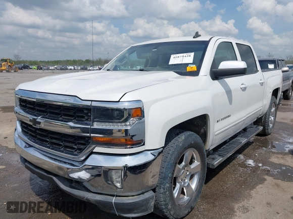 2017 Chevrolet Silverado 1500 LT with VIN 3GCPCREC6HG271083, listed as a IAAI auction lot 41875428 with Not Provided miles and . Bid and sale history available at DreamBid. Image 2.