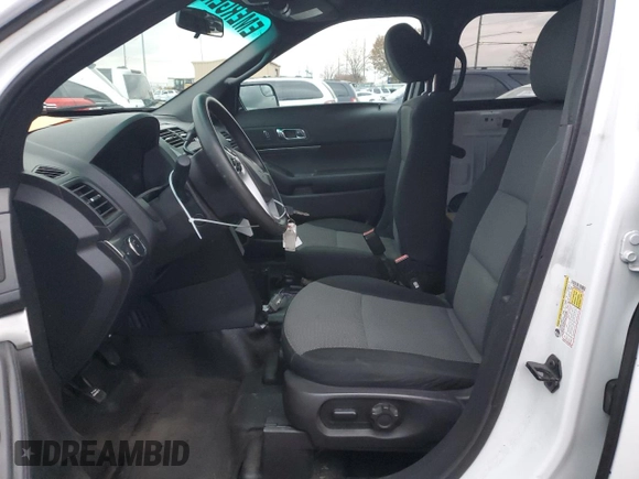 2013 Ford Utility Police Interceptor with VIN 1FM5K8AR9DGC73183, listed as a Copart auction lot 82955384 with 92,876 mi miles and Salvage Title. Bid and sale history available at carsss.com. Image 7.