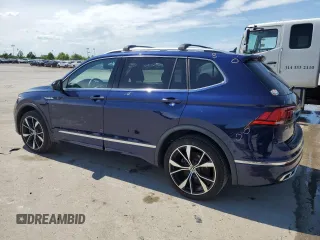 2024 Volkswagen Tiguan SEL R-Line with VIN 3VV4B7AX4RM045227, listed as a Copart auction lot 56002145 with 27,261 mi miles and Salvage title. Bid and sale history available at DreamBid. Image 2.