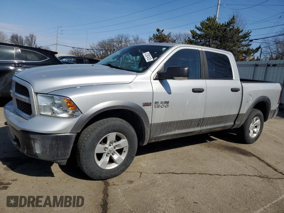 2013 Ram 1500 Big Horn with VIN 1C6RR7LT7DS643071, listed as a Copart auction lot 47381415 with 137,702 mi miles and Clean title. Bid and sale history available at DreamBid. Image 1.