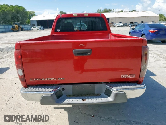 2005 GMC Canyon SL Z71 with VIN 1GTDS196258155053, listed as a Copart auction lot 62395355 with 173,506 mi miles and Clean title. Bid and sale history available at DreamBid. Image 6.
